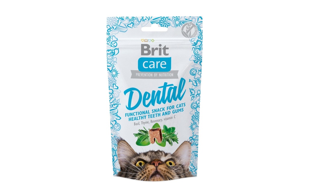 Brit Collation pour chat Care Dental, 50 g