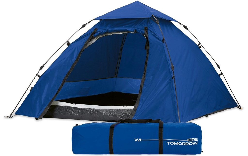 Where tomorrow Tente dôme 3 personnes - Bleu