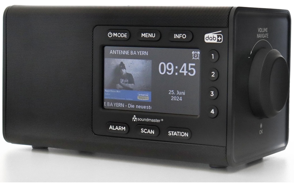 soundmaster Radio DAB+ DAB900SW Noir