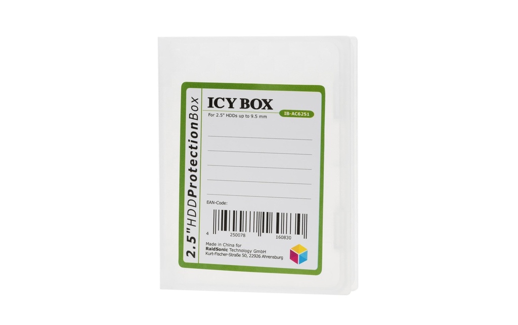 ICY BOX Boîtier de protection IB-AC6251 2.5