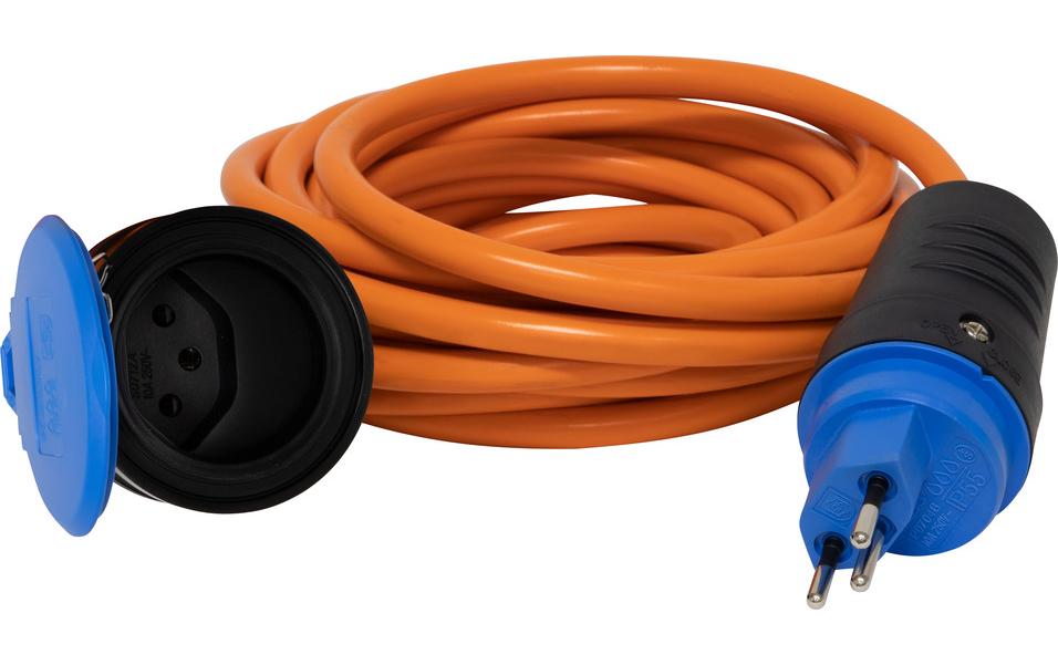Brennenstuhl Câble de prolongation 15 m T13 - T13 Orange