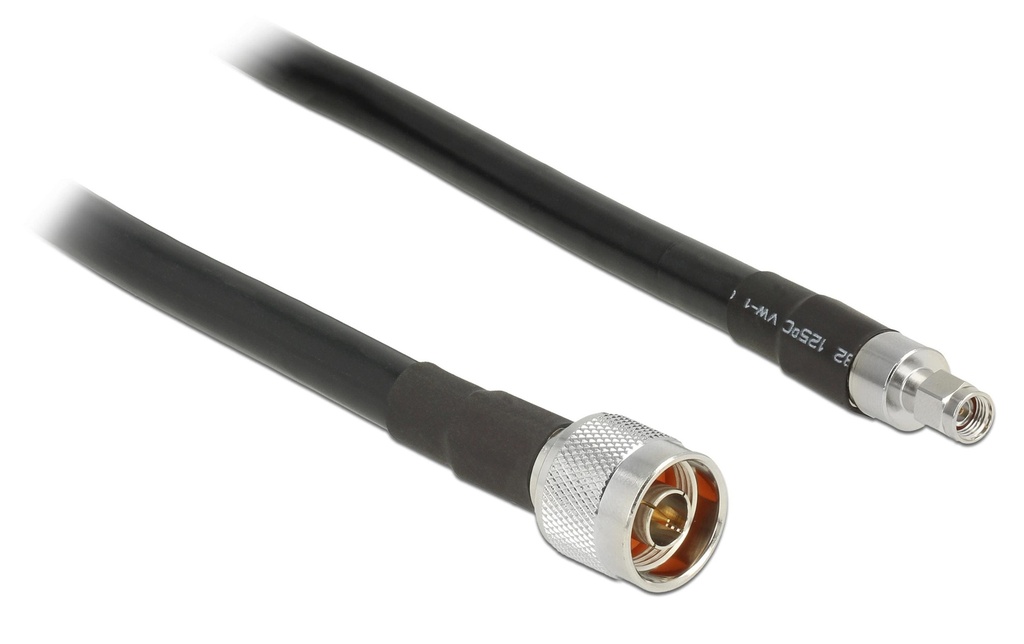 Delock Câbles d’antenne N-Type à RP-SMA, 2 m