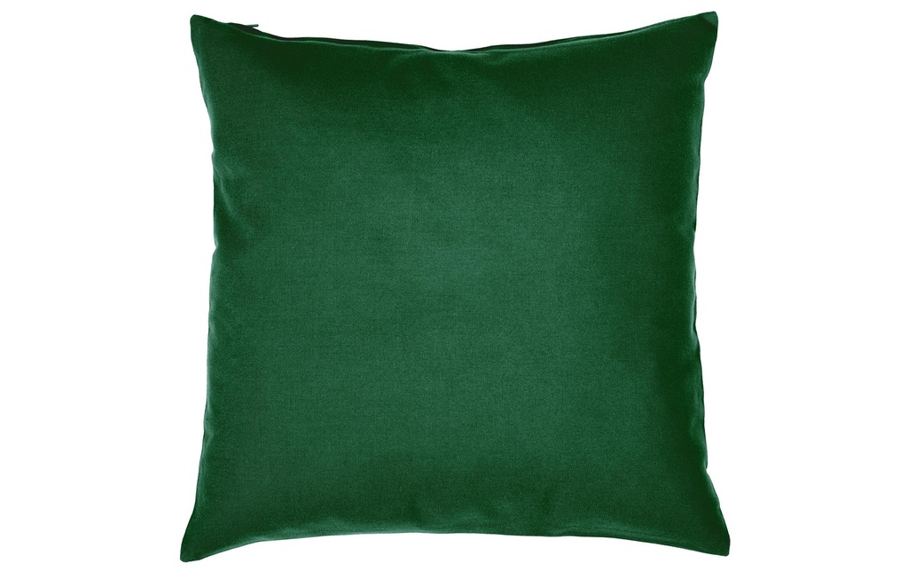 Casa Leon Housse de coussin Acrisol Liso Outdoor, vert foncé 40 x 40 cm