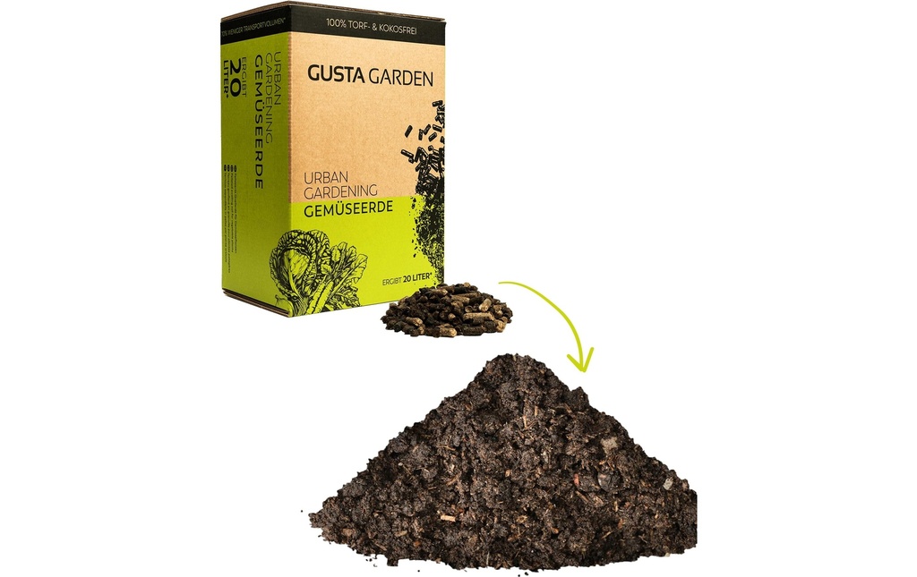 Gusta Garden Terre de bruyère en granulés 4.6 kg