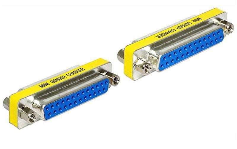 Delock Changeur de genre DB25 f - f