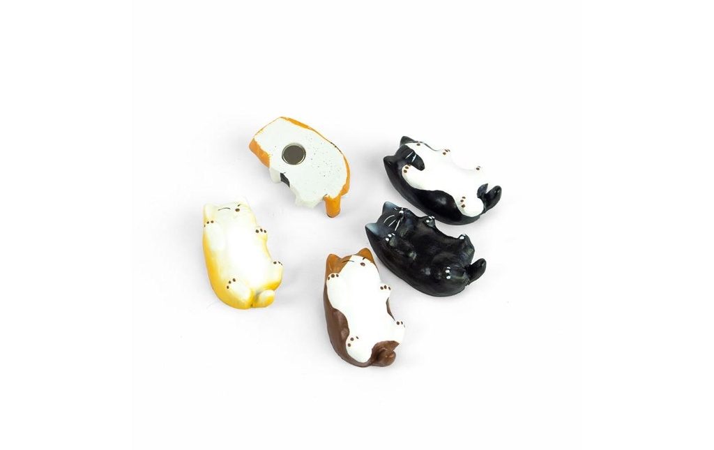 Trendform Aimant Kitty Set de 5 pièces, Multicolore