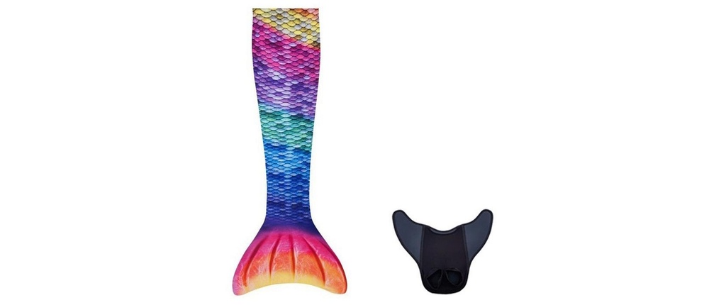 Meili Palme de sirène Rainbow S