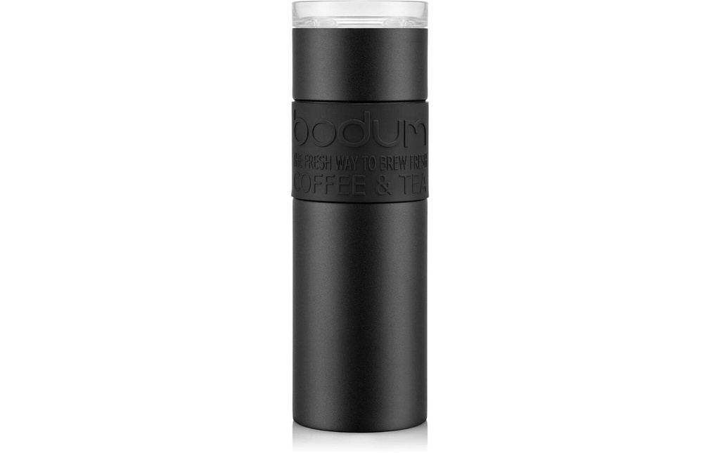 Bodum Travel Mug à double paroi noir, 0.6 l