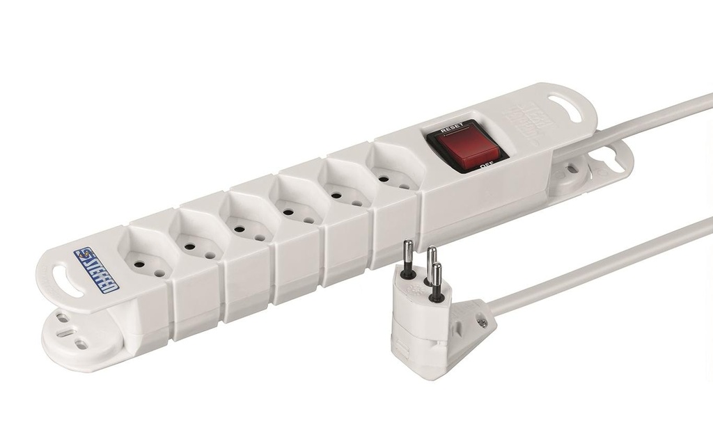STEFFEN Bloc multiprises VARIABL 6 x T13, Peachick Move 270°