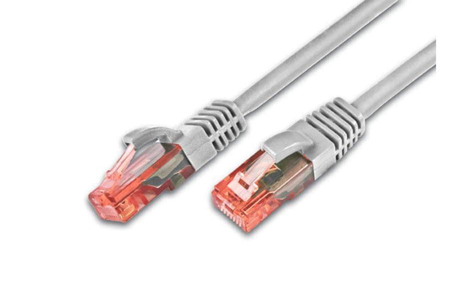 Wirewin Câble patch RJ-45 - RJ-45, Cat 6, UTP, 0.5 m, Gris