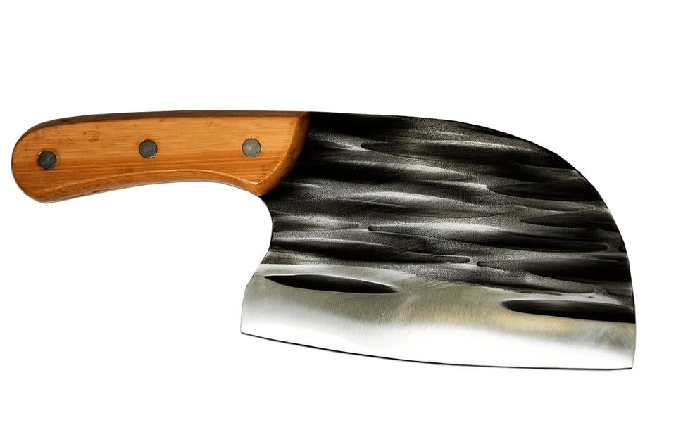 Hot Wok Couteau de cuisine 1 Pièce/s, Bambou/Acier inoxydable