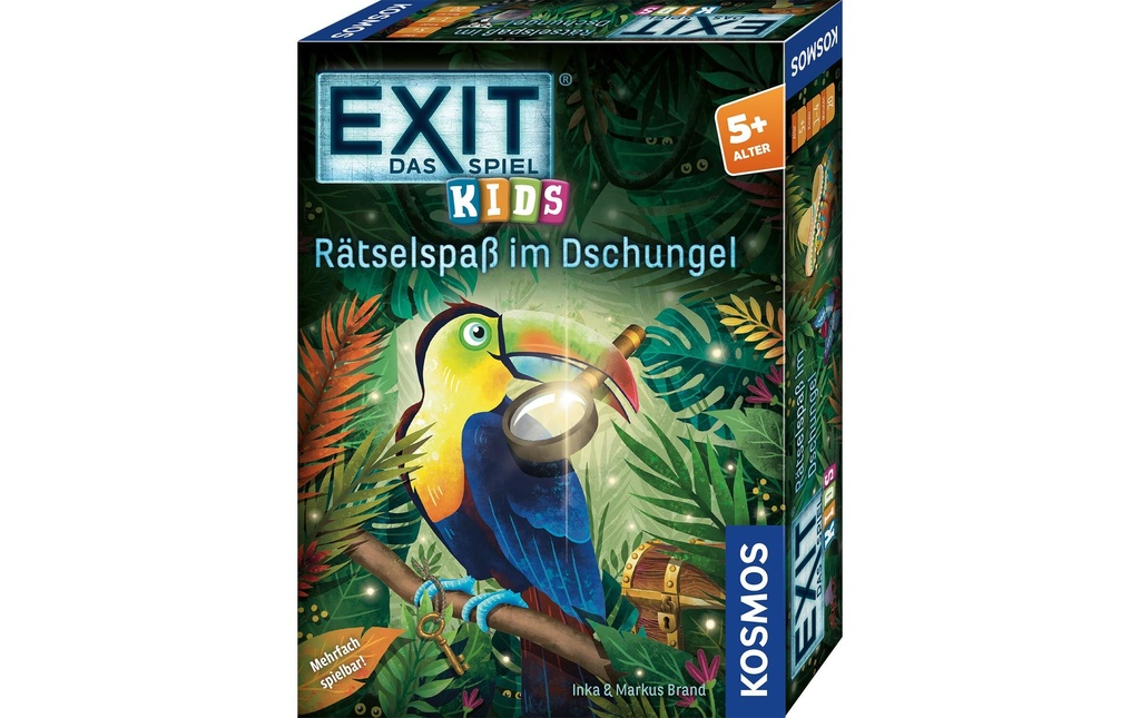 Kosmos EXIT Kids: le plaisir des énigmes dans la jungle