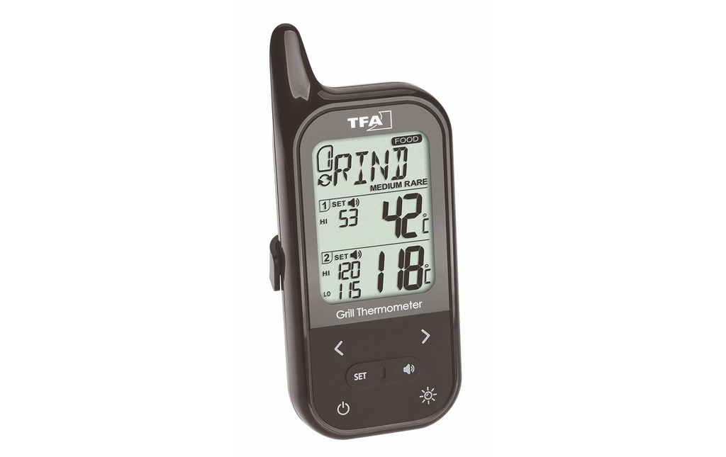 TFA Dostmann Thermomètre à viande radio Chef de cuisine Twin