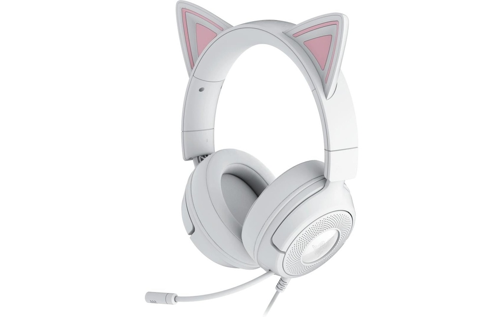 Razer Casque gaming Kraken Kitty V3 X Blanc