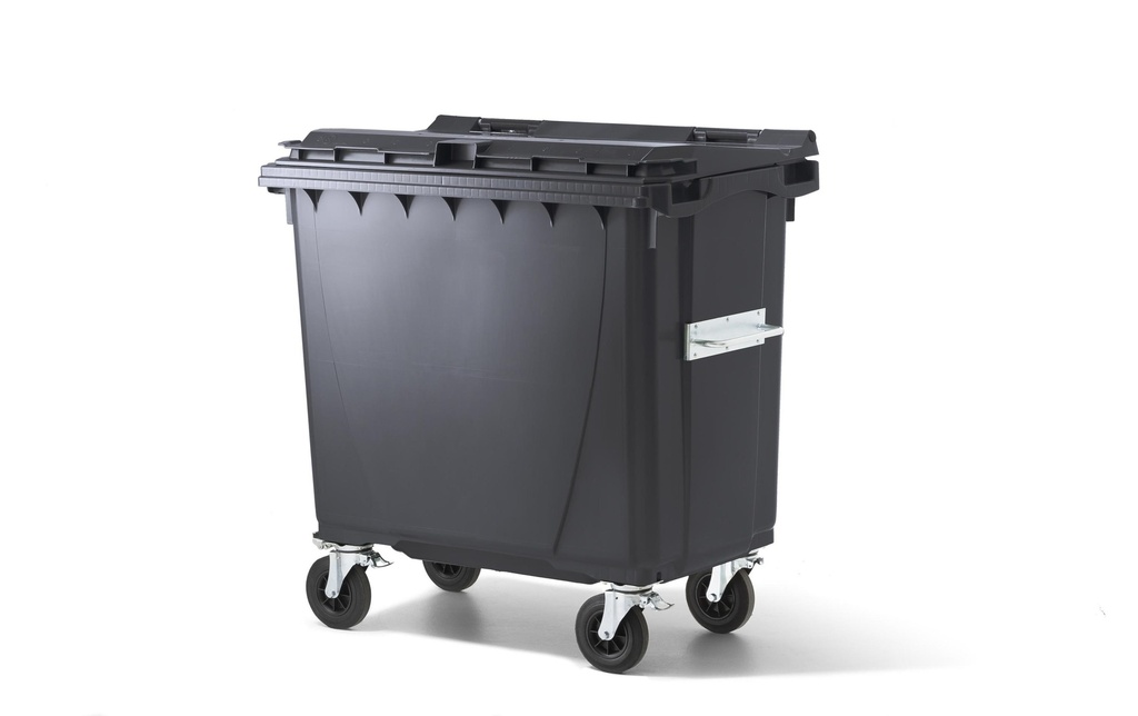Verwo Conteneur en plastique avec couvercle 770 l, Anthracite