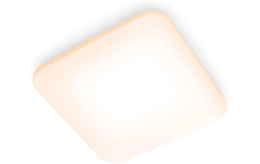 Philips Plafonnier Mauve 24W carré 2700K Blanc