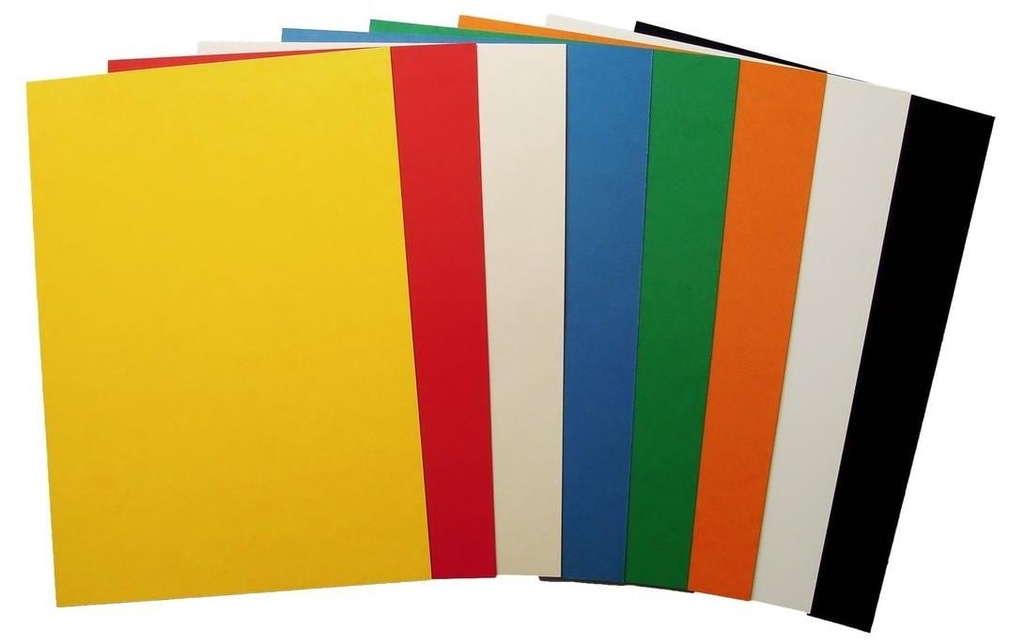 Büroline Couverture de brochure 385 g/m², 100 Pièce/s, Noir