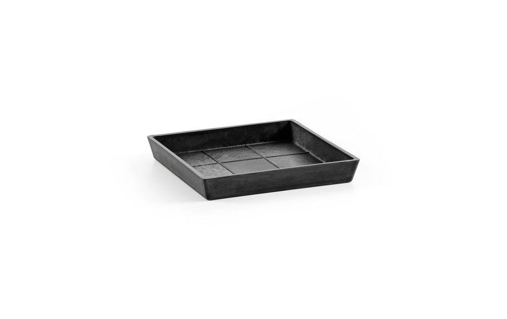 Ecopots Dessous de plat Square 20 Gris foncé