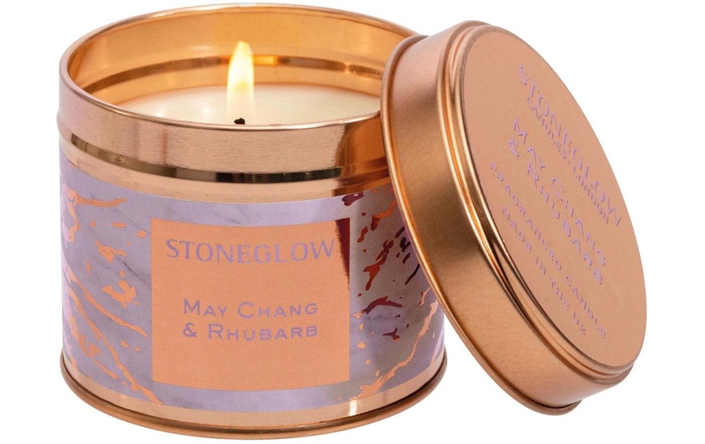 Stoneglow Bougie parfumée May Chang & Rhubarb 135 g