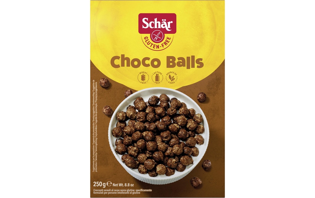 Dr.Schär Céréales Boules de chocolat sans gluten 250 g