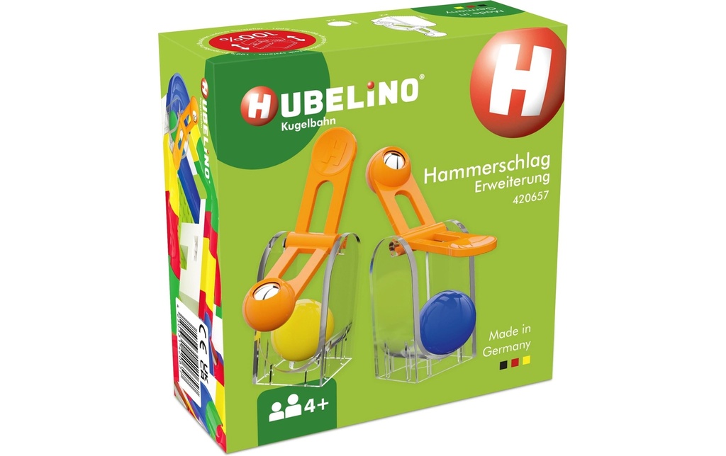 Hubelino Accessoires pour circuits de billes Extension du marteau 6 pièces