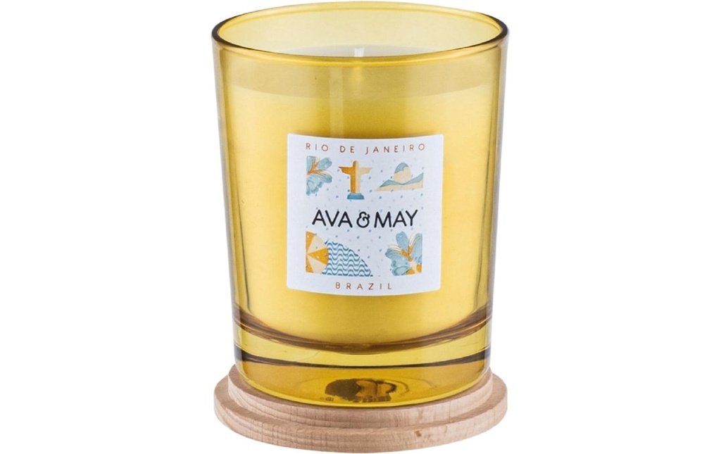 AVA & MAY Bougie parfumée Rio de Janeiro 180 g