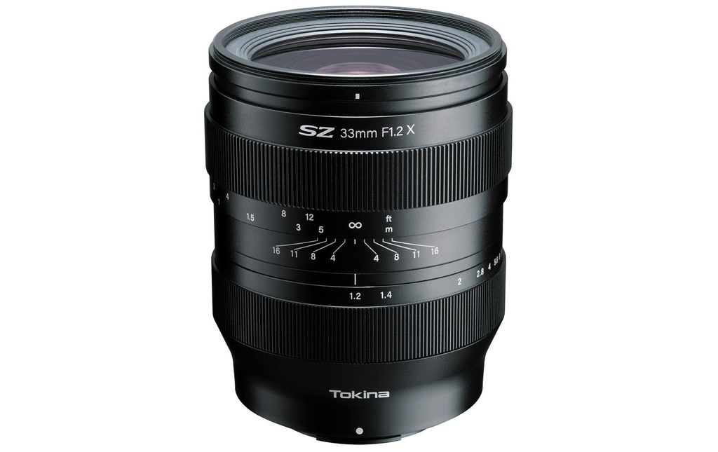 Tokina Longueur focale fixe SZ 33mm f/1.2 – Fujifilm X-Mount