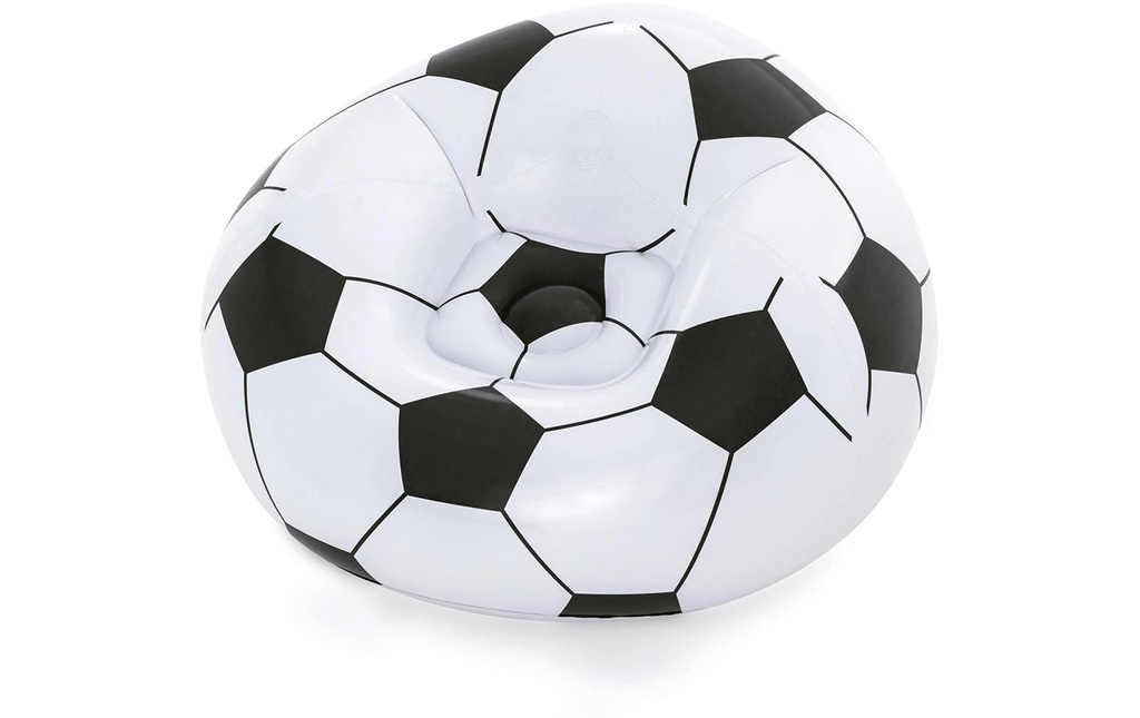 Bestway Fauteuil gonflable Up, In et Over Ballon de foot, 114 x 112 cm