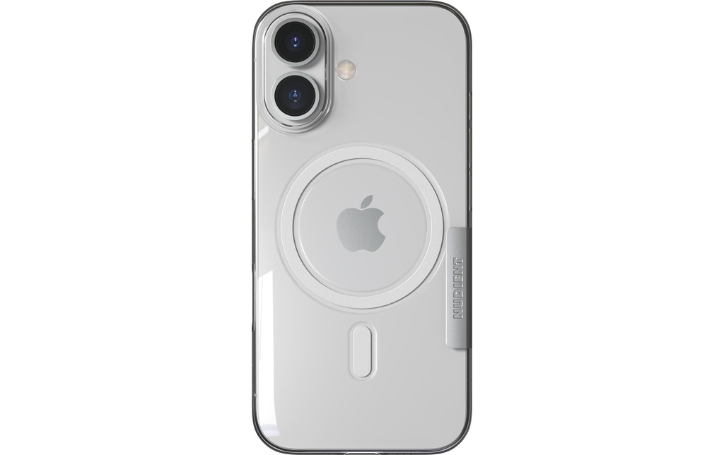 Nudient Coque arrière Thin Case MagSafe iPhone 17 Transparent