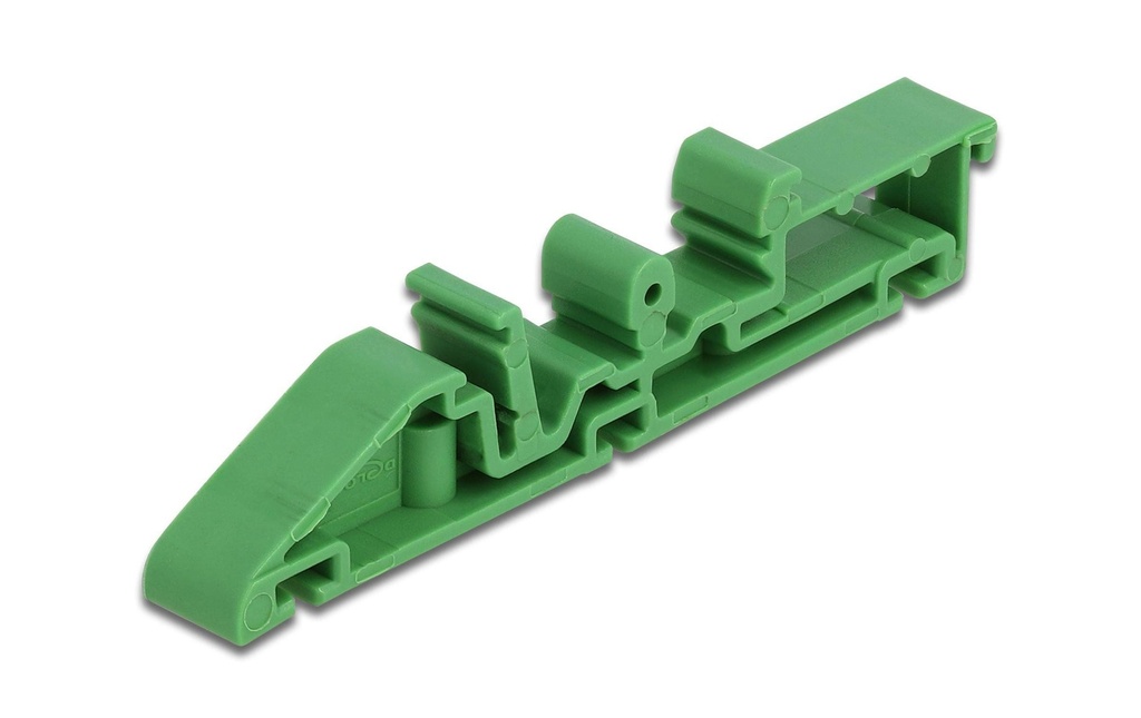 Delock Support 85 mm Clip pour rail de chapeau supérieur pour planche, 4 pièces