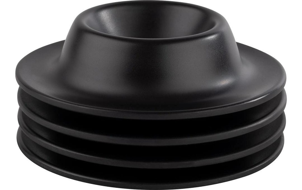 APS Coquetier Eggy Lot de 4, Noir