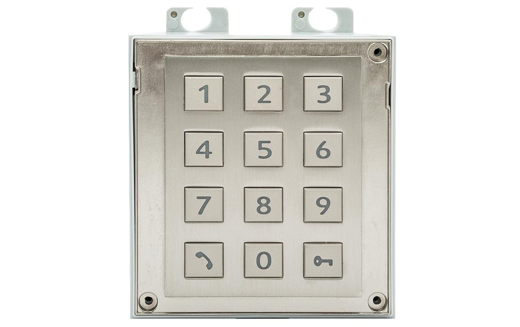 2N Pavé numérique Clavier Argenté