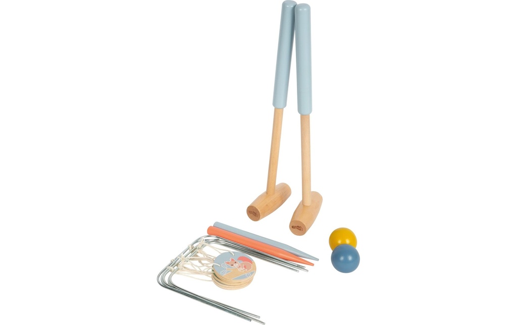 small foot Ensemble de jeu Les copains du jardin de croquet