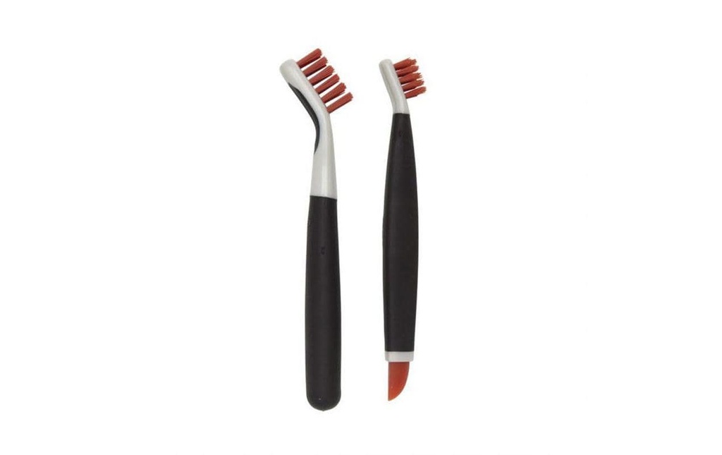 Oxo Good Grips Brosse spéciale joints Good Grips pour nettoyage en profondeur, lot de 2