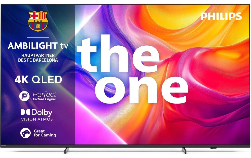 Philips TV 75PUS9000/12 The One 75 4K QLED Ambilight TV, 2025