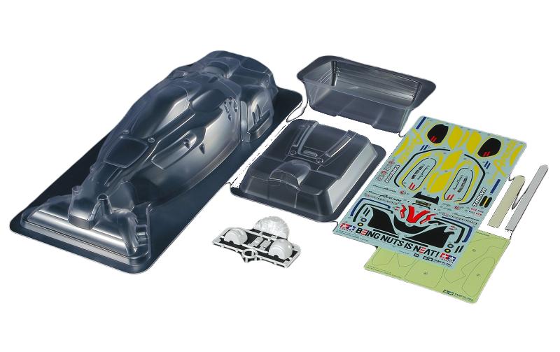 Tamiya Carrosserie TD4 Super Avante, non peinte, 1:10