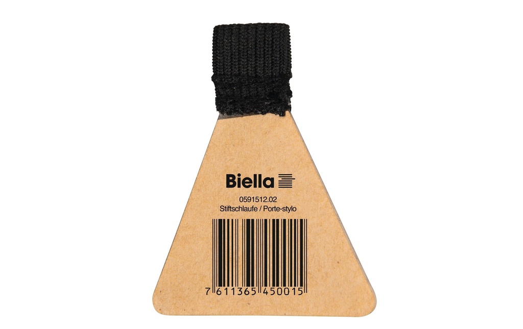 Biella Pot à crayons 15 x 12 mm Noir