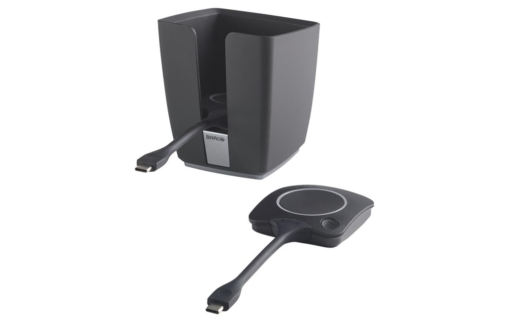 Barco Émetteur ClickShare Tray y compris 2 boutons