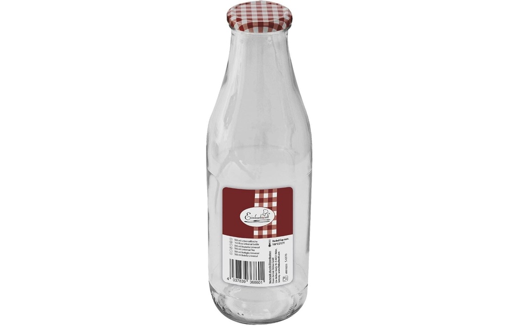 Einkochwelt Bouteilles pour conserves 500 ml