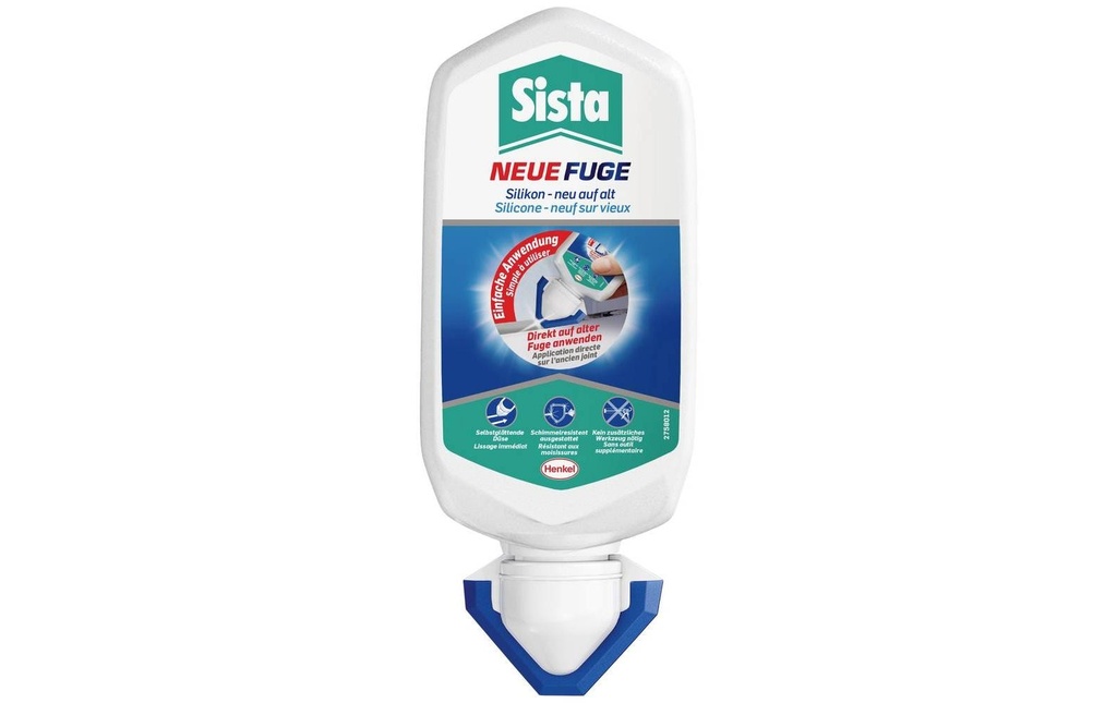 Sista Silicone pour joint Nouvelle fugue 80 ml de blanc