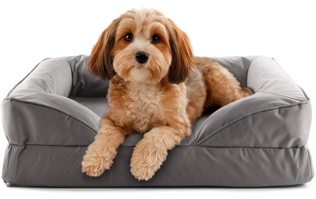 Lumaland Lit pour chien In-& Outdoor S Gris