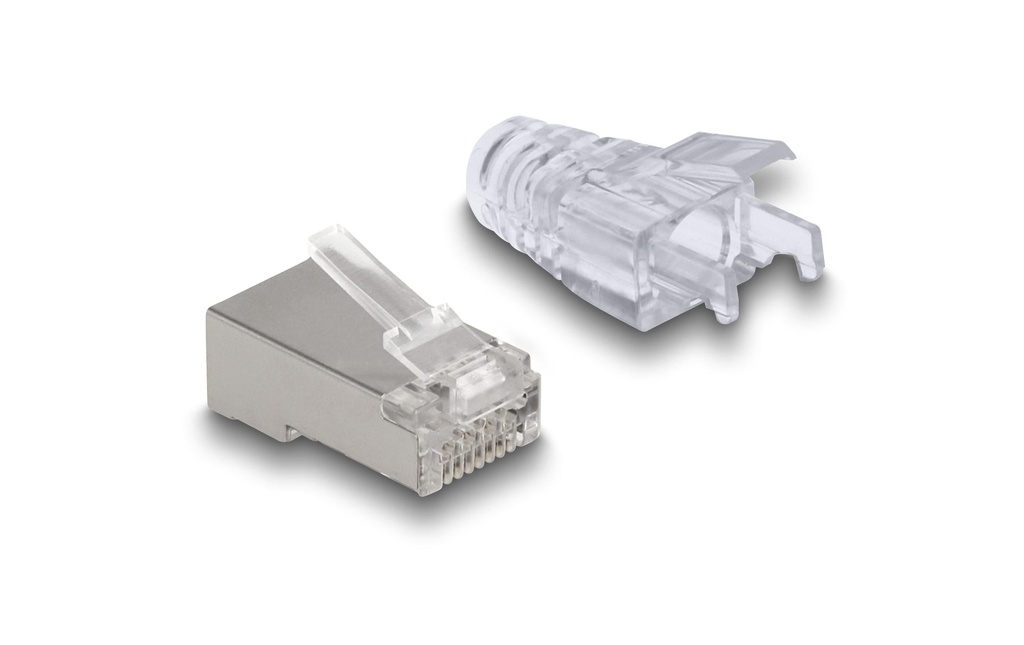 Delock Connecteur RJ45, FTP, Cat.6 50 Pièce/s, Transparent