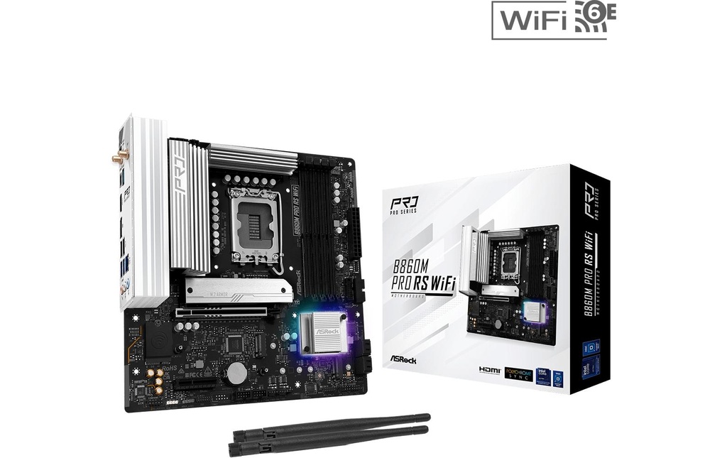 ASRock Carte mère B860M PRO RS WIFI