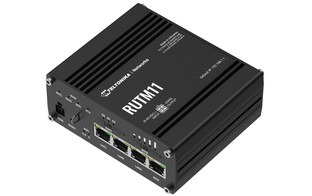 Teltonika Routeur Industriel LTE RUTM11 avec WIFI 5