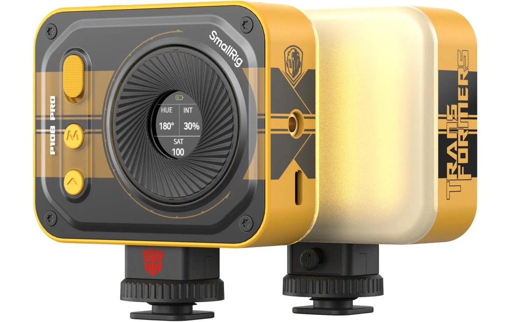 Smallrig Vibe P108 Pro mini lampe à LED BumbleBee Edition