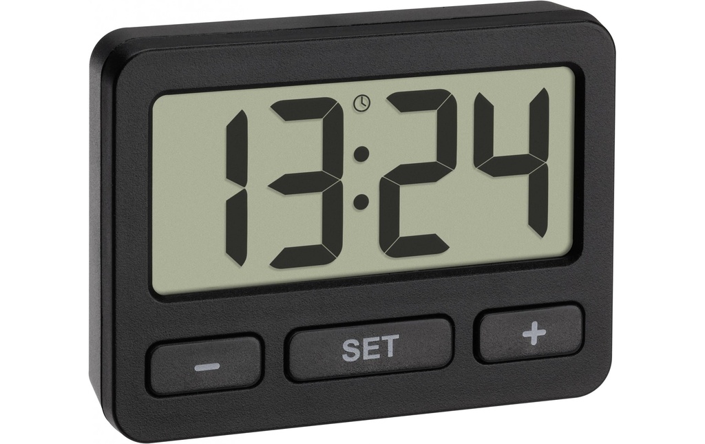 TFA Dostmann Horloge de bureau Noir