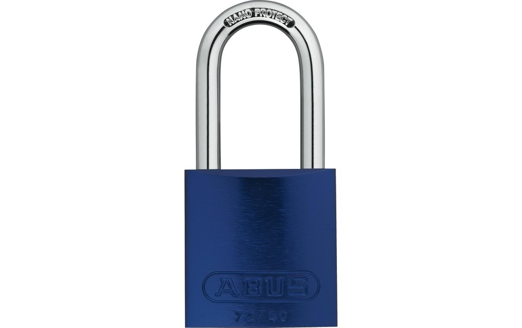 Abus Cadenas 72/40HB40 Bleu Aluminium