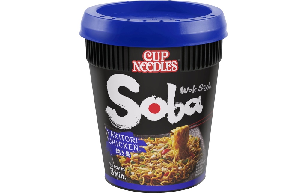 Nissin Food Gobelet Soba Cup Yakitori Poulet 87g