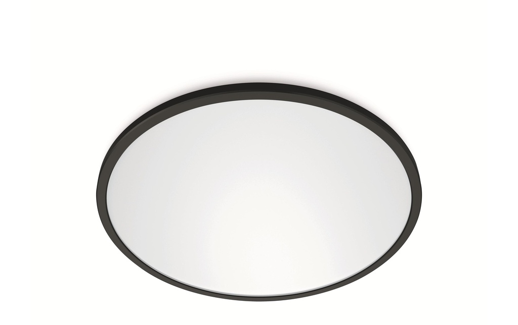 WiZ Plafonnier Superslim Tunable White 2450 lm noir