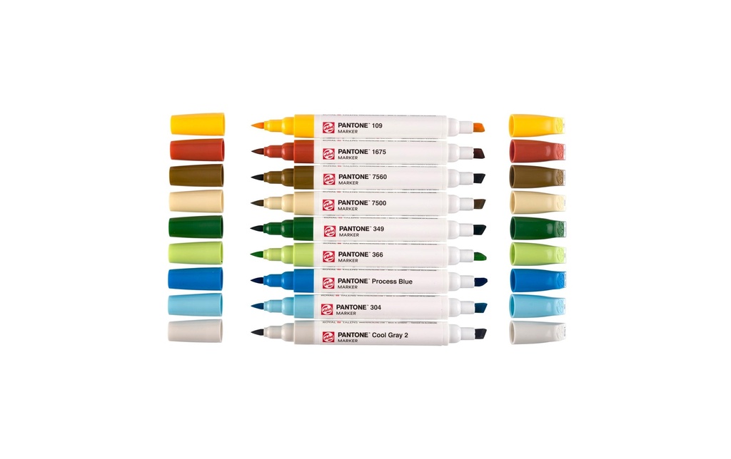 Talens Marqueur Pantone 9x Set Nature